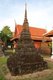 Thailand: Small chedi, Wat Plai Klong (also known as Wat Bupharam), Trat
